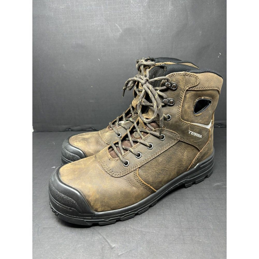 Terra Men's Marshal Work Boot - Composite Toe - 104004DW Size US 13